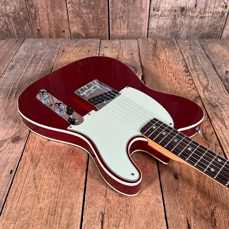 SOLD - Fender TLC - 62B MIJ '62 Reissue Esquire Custom 1986 Candy Apple Red - Mahar's Vintage Guitars