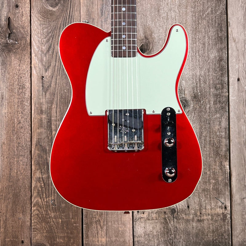 SOLD - Fender TLC - 62B MIJ '62 Reissue Esquire Custom 1986 Candy Apple Red - Mahar's Vintage Guitars