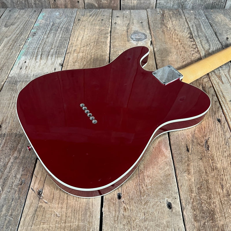 SOLD - Fender TLC - 62B MIJ '62 Reissue Esquire Custom 1986 Candy Apple Red - Mahar's Vintage Guitars