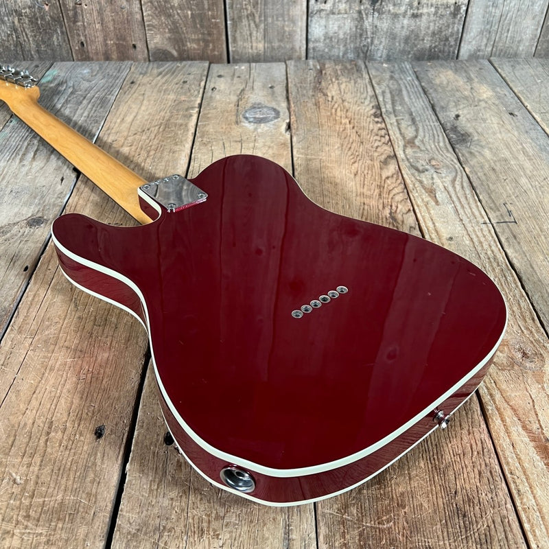 SOLD - Fender TLC - 62B MIJ '62 Reissue Esquire Custom 1986 Candy Apple Red - Mahar's Vintage Guitars