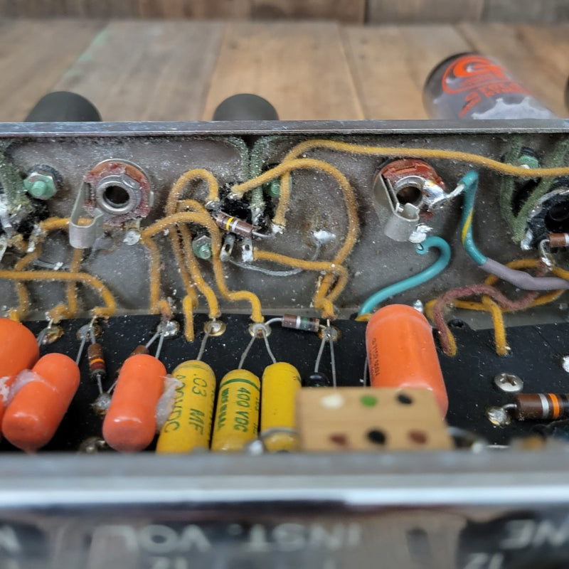 SOLD - Fender Tremolux 5E9 - A Tweed Amp Neil Young 1959 - Mahar's Vintage Guitars