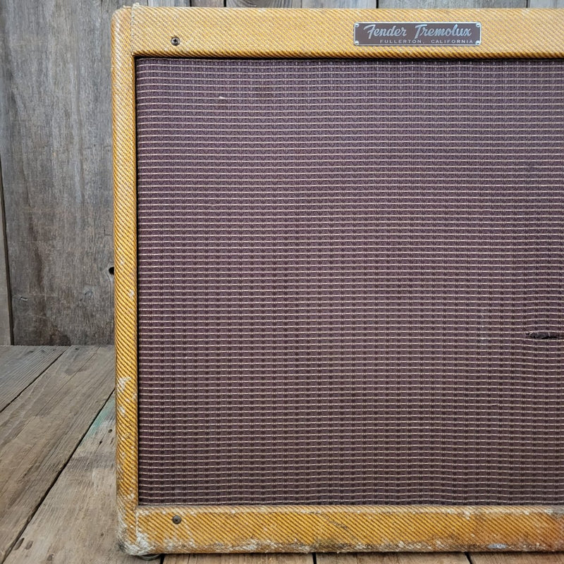 SOLD - Fender Tremolux 5E9 - A Tweed Amp Neil Young 1959 - Mahar's Vintage Guitars