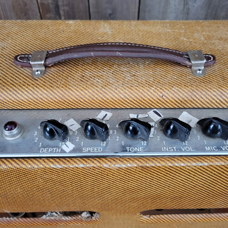 SOLD - Fender Tremolux 5E9 - A Tweed Amp Neil Young 1959 - Mahar's Vintage Guitars