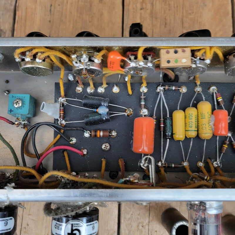 SOLD - Fender Tremolux 5E9 - A Tweed Amp Neil Young 1959 - Mahar's Vintage Guitars