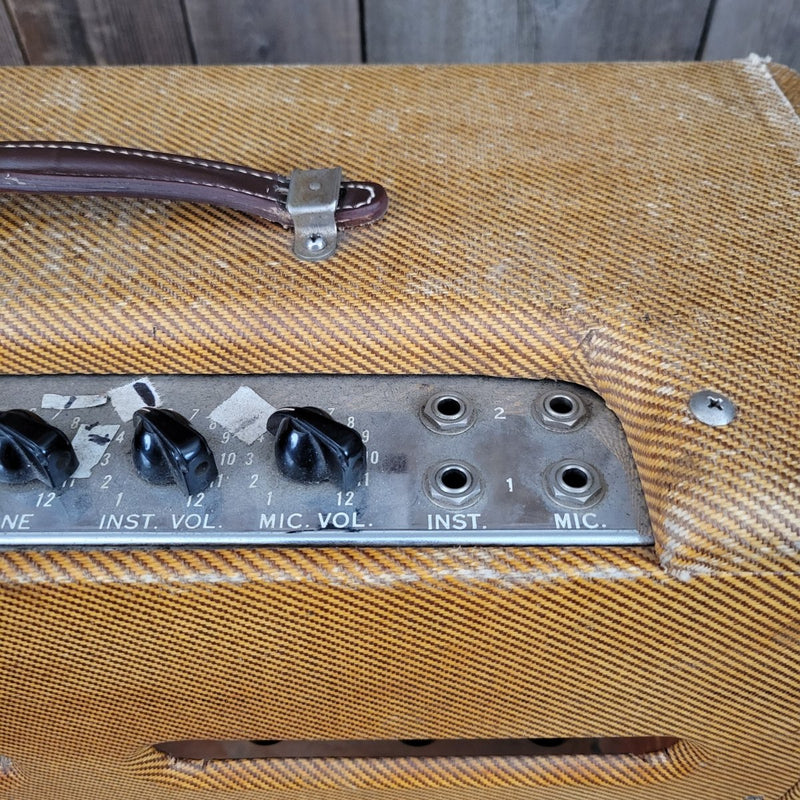 SOLD - Fender Tremolux 5E9 - A Tweed Amp Neil Young 1959 - Mahar's Vintage Guitars