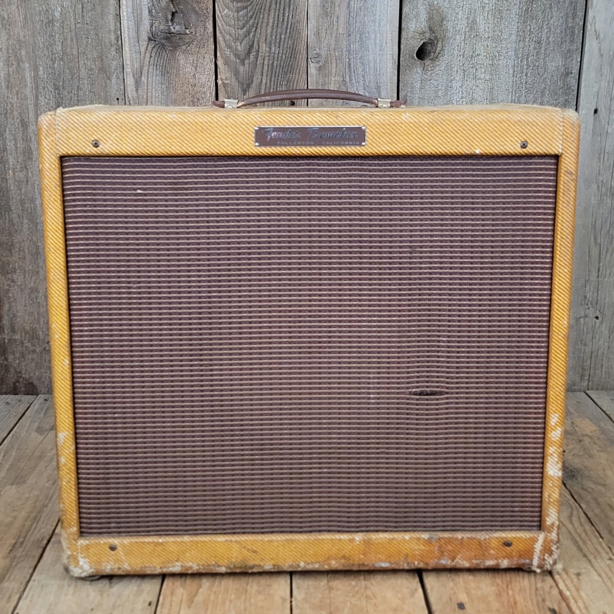 SOLD - Fender Tremolux 5E9 - A Tweed Amp Neil Young 1959 - Mahar's Vintage Guitars