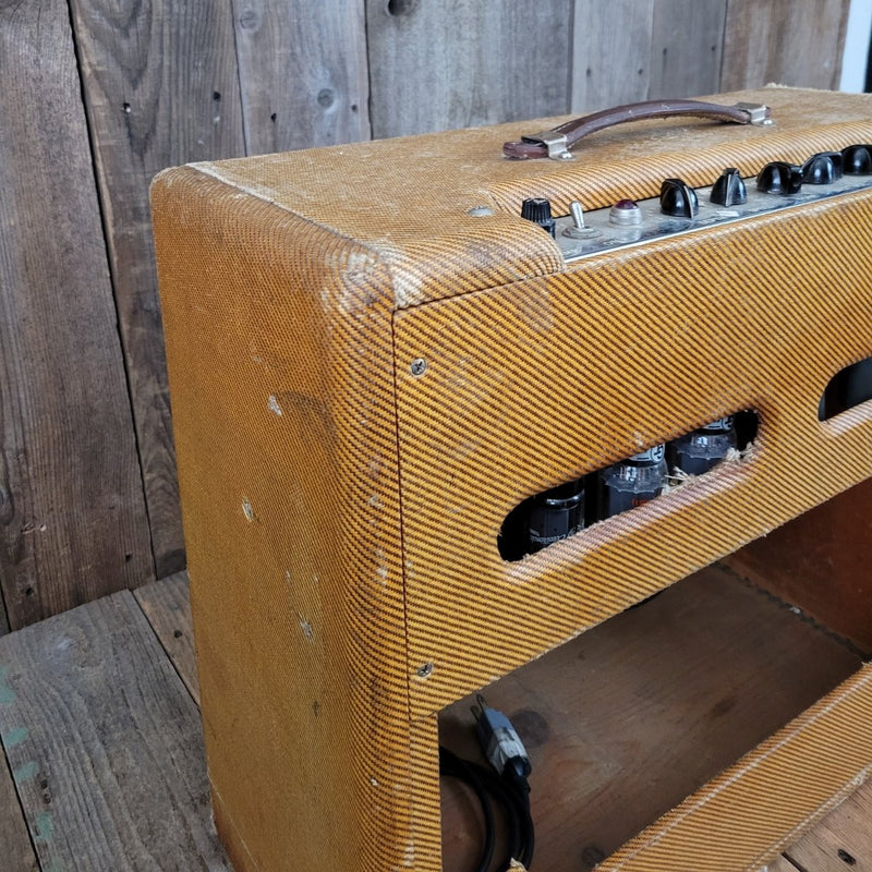 SOLD - Fender Tremolux 5E9 - A Tweed Amp Neil Young 1959 - Mahar's Vintage Guitars