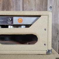 SOLD - Fender Tremolux 6G9 - B 1963 Blond Oxblood Grill Head and Cabinet - Mahar's Vintage Guitars