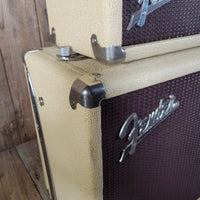 SOLD - Fender Tremolux 6G9 - B 1963 Blond Oxblood Grill Head and Cabinet - Mahar's Vintage Guitars