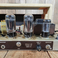 SOLD - Fender Tremolux 6G9 - B 1963 Blond Oxblood Grill Head and Cabinet - Mahar's Vintage Guitars