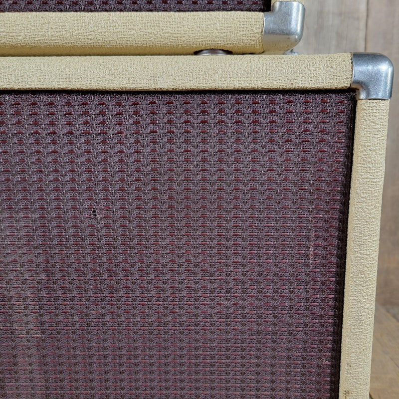 SOLD - Fender Tremolux 6G9 - B 1963 Blond Oxblood Grill Head and Cabinet - Mahar's Vintage Guitars