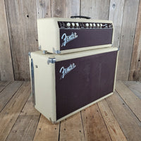 SOLD - Fender Tremolux 6G9 - B 1963 Blond Oxblood Grill Head and Cabinet - Mahar's Vintage Guitars