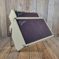 SOLD - Fender Tremolux 6G9 - B 1963 Blond Oxblood Grill Head and Cabinet - Mahar's Vintage Guitars