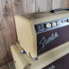 SOLD - Fender Tremolux 6G9 - B 1963 Blond Oxblood Grill Head and Cabinet - Mahar's Vintage Guitars