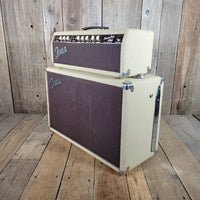 SOLD - Fender Tremolux 6G9 - B 1963 Blond Oxblood Grill Head and Cabinet - Mahar's Vintage Guitars