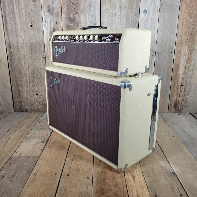 SOLD - Fender Tremolux 6G9 - B 1963 Blond Oxblood Grill Head and Cabinet - Mahar's Vintage Guitars