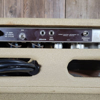 SOLD - Fender Tremolux 6G9 - B 1963 Blond Oxblood Grill Head and Cabinet - Mahar's Vintage Guitars