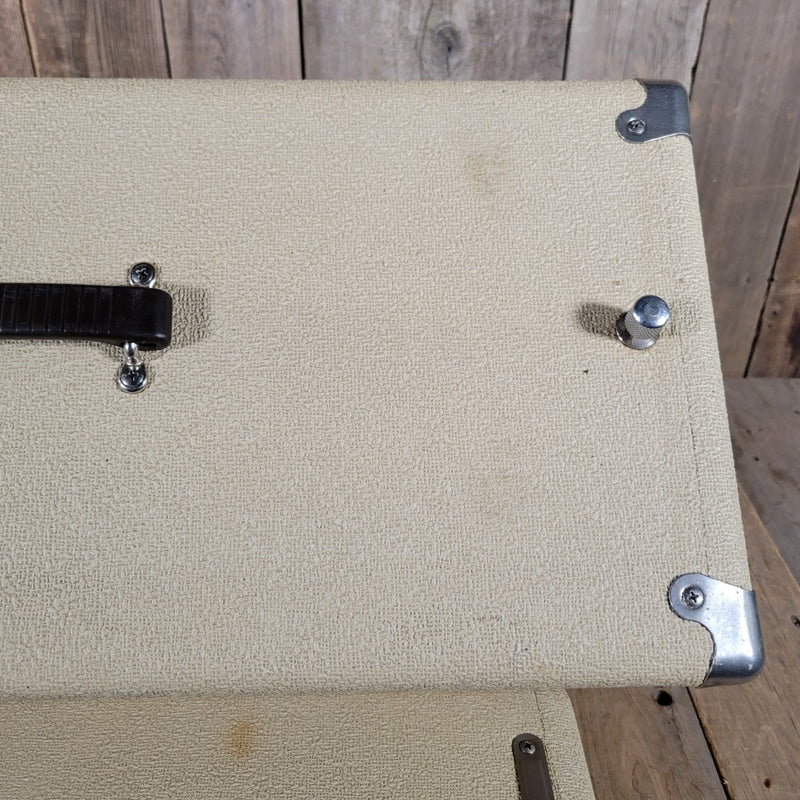 SOLD - Fender Tremolux 6G9 - B 1963 Blond Oxblood Grill Head and Cabinet - Mahar's Vintage Guitars