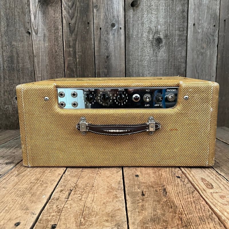 SOLD - Fender Tweed Deluxe 5E3 1958 - Mahar's Vintage Guitars