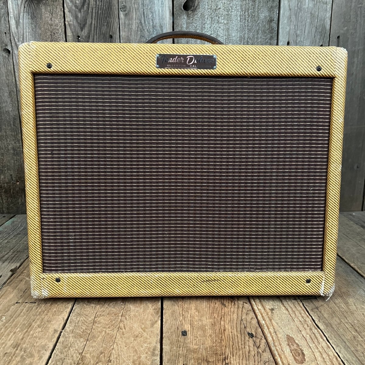 SOLD - Fender Tweed Deluxe 5E3 1958 - Mahar's Vintage Guitars