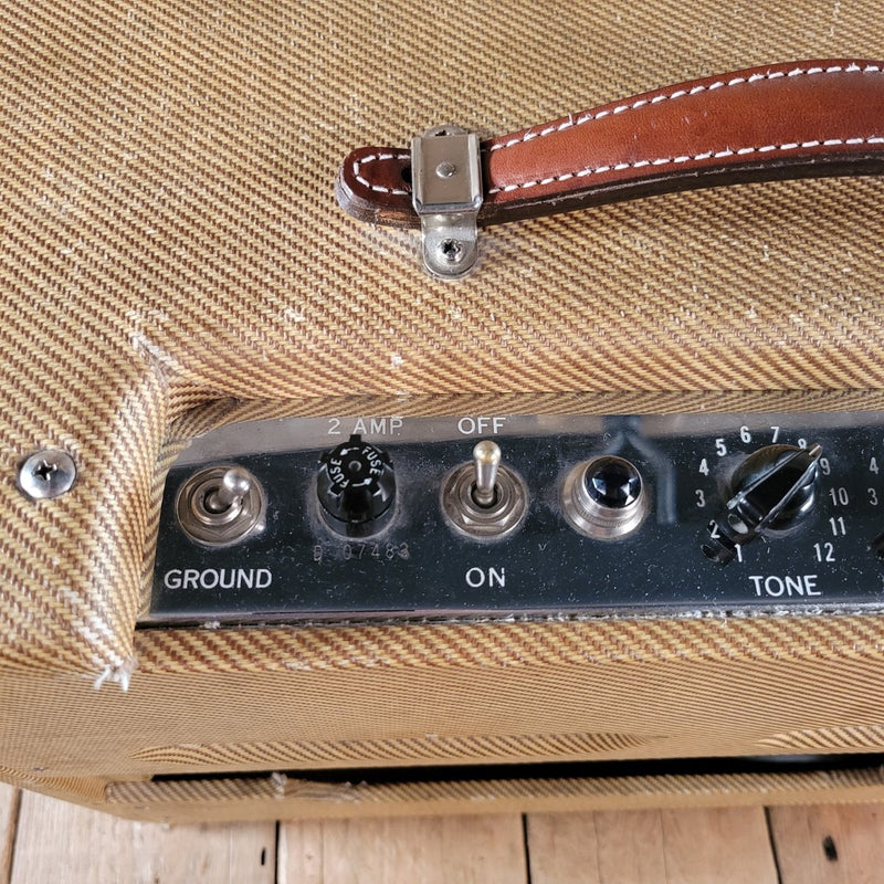 SOLD - Fender Tweed Deluxe 5E3 1959 Lightly serviced and CLEAN - Mahar's Vintage Guitars