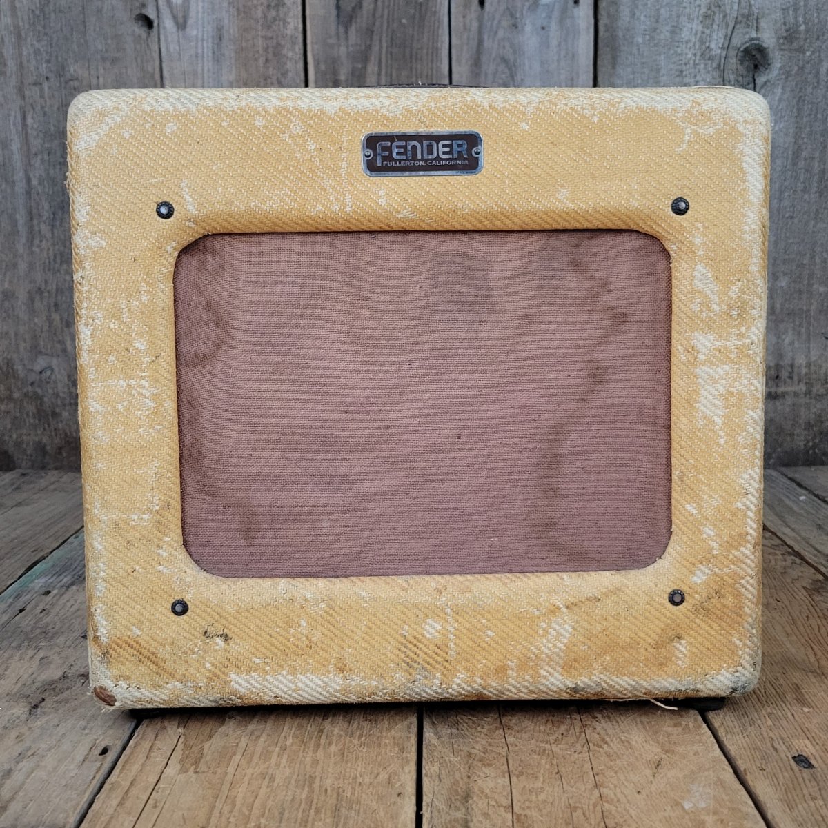 SOLD - Fender Tweed TV Front Princeton 5A2 - 1951 - Mahar's Vintage Guitars