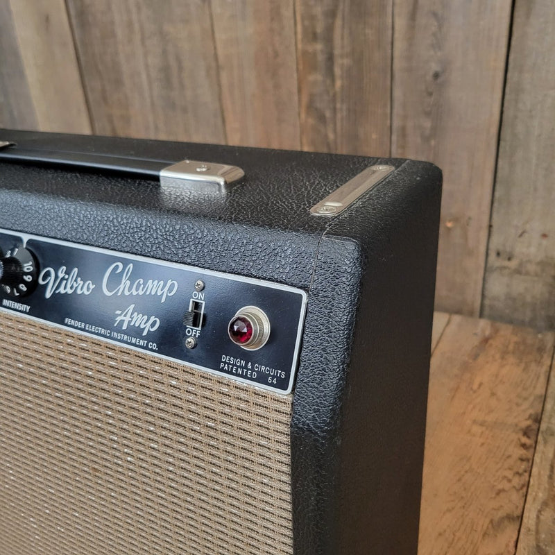 SOLD - Fender Vibro Champ 1964 FEIC Pre CBS Vintage Guitar Amp - Mahar's Vintage Guitars
