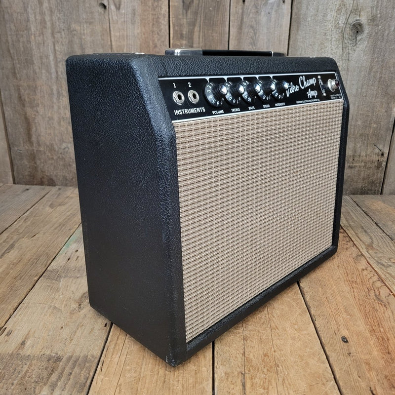 SOLD - Fender Vibro Champ 1964 FEIC Pre CBS Vintage Guitar Amp - Mahar's Vintage Guitars