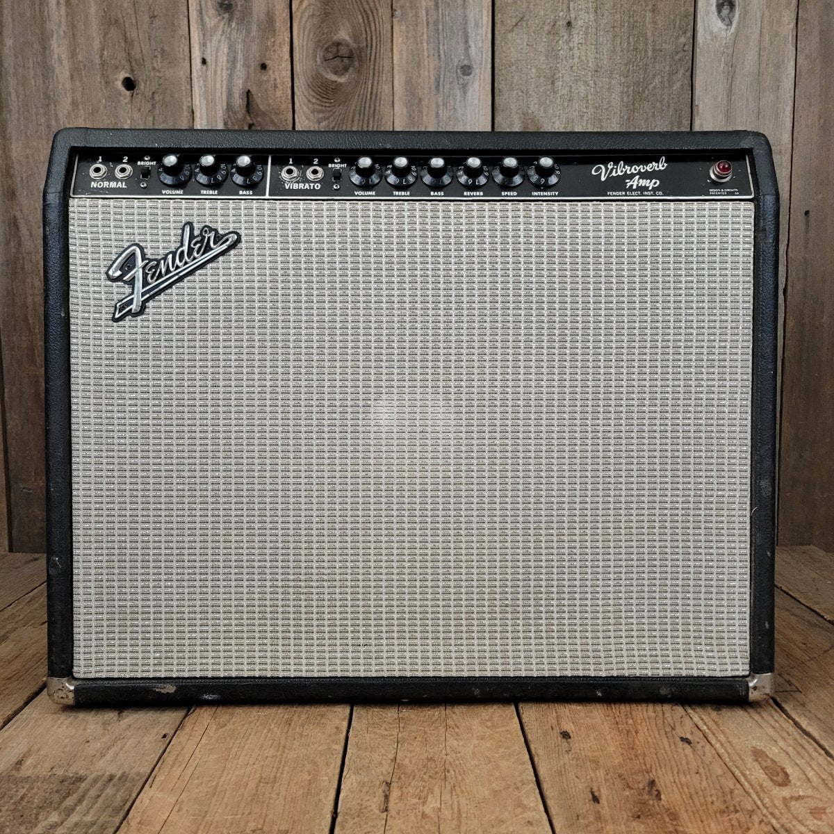 SOLD - Fender Vibroverb AA763 Fender Electric Instrument Co FEIC Pre CBS 1964 - Mahar's Vintage Guitars