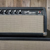 SOLD - Fender Vintage 1966 Black Panel Bandmaster AB763 40 Watt 2 Channel Head and 2x12 Cabinet - Mahar's Vintage Guitars