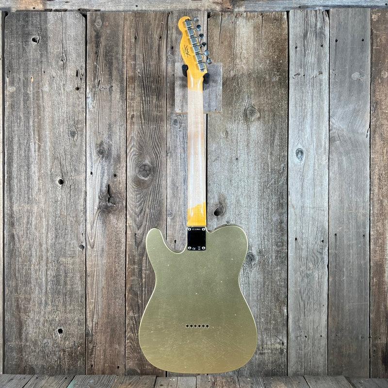 SOLD - Fender WW 10 '59 Telecaster Journeyman 2022 Aztec Gold Josefina handwounds - Mahar's Vintage Guitars