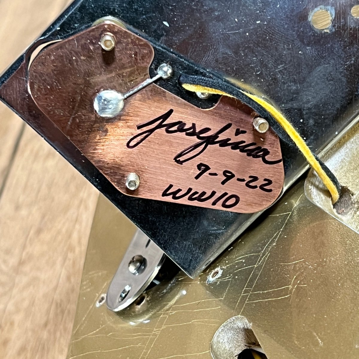Fender Wildwood 10 '59 Telecaster Journeyman WW10 2022 Aztec Gold
