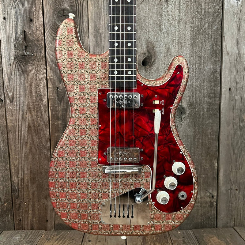 SOLD - Gagliano by Hofner model 172 1962 - 1963 Brokat Vinyl - Mahar's Vintage Guitars