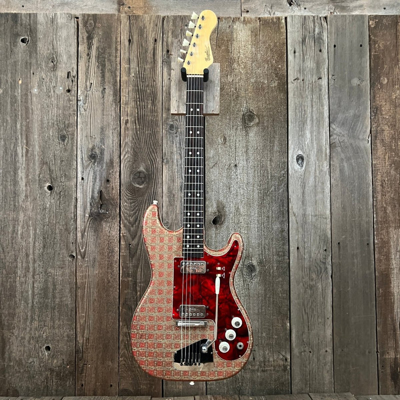 SOLD - Gagliano by Hofner model 172 1962 - 1963 Brokat Vinyl - Mahar's Vintage Guitars