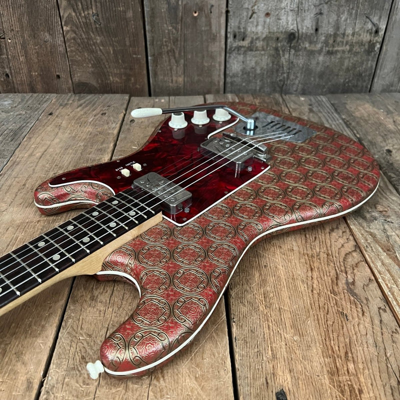 SOLD - Gagliano by Hofner model 172 1962 - 1963 Brokat Vinyl - Mahar's Vintage Guitars