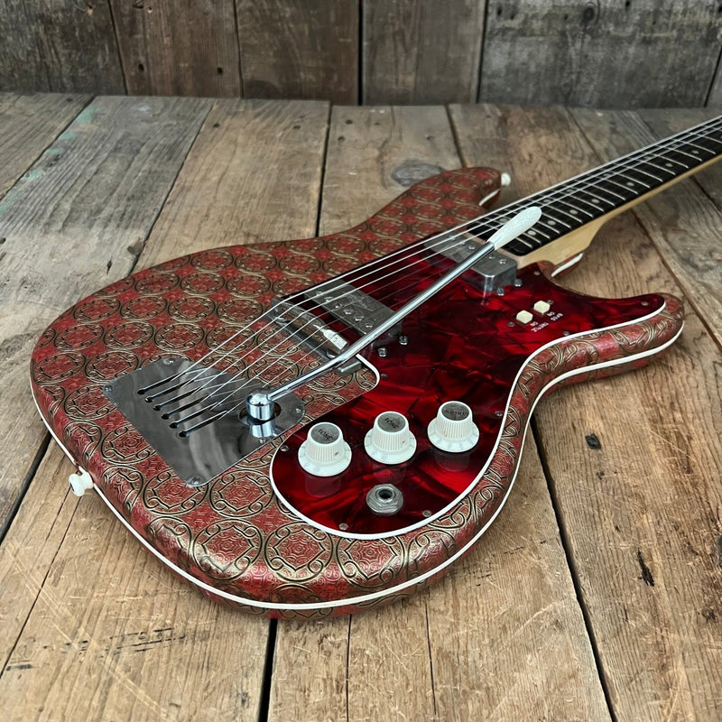 SOLD - Gagliano by Hofner model 172 1962 - 1963 Brokat Vinyl - Mahar's Vintage Guitars