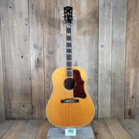 SOLD - Gibson 1955 Country Western SJN Natural Slope Shoulder Serviced - Mahar's Vintage Guitars