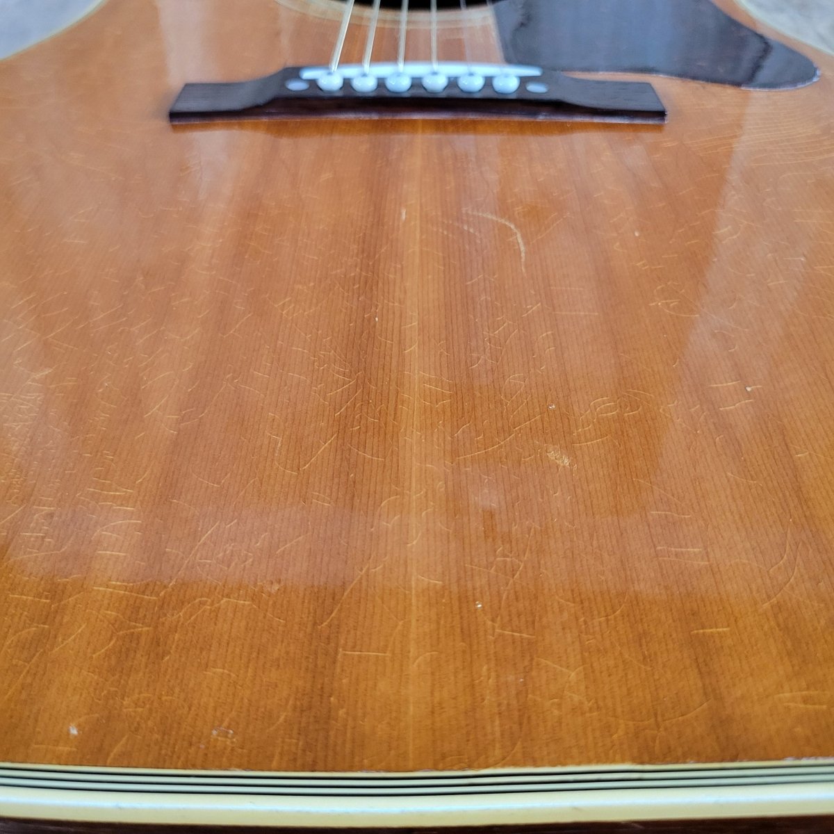 SOLD - Gibson 1955 Country Western SJN Natural Slope Shoulder Serviced - Mahar's Vintage Guitars