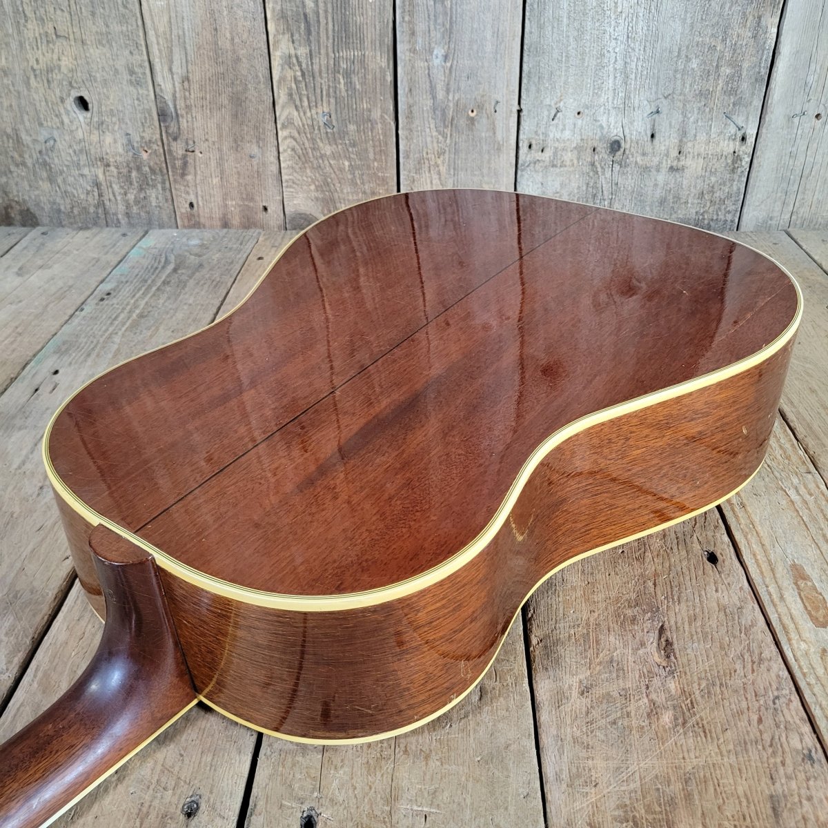 SOLD - Gibson 1955 Country Western SJN Natural Slope Shoulder Serviced - Mahar's Vintage Guitars