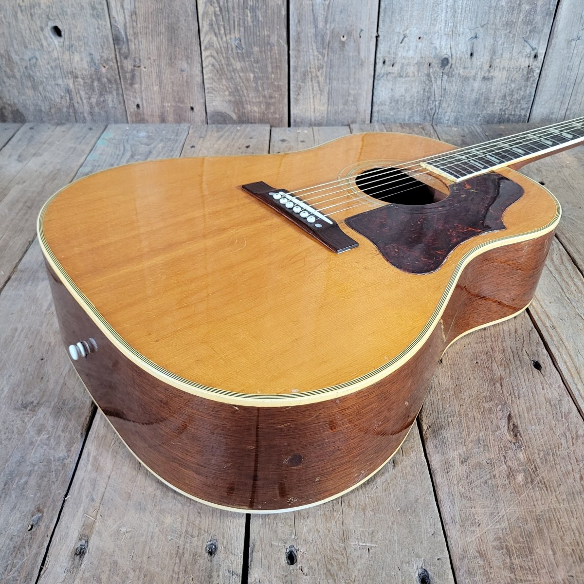 SOLD - Gibson 1955 Country Western SJN Natural Slope Shoulder Serviced - Mahar's Vintage Guitars