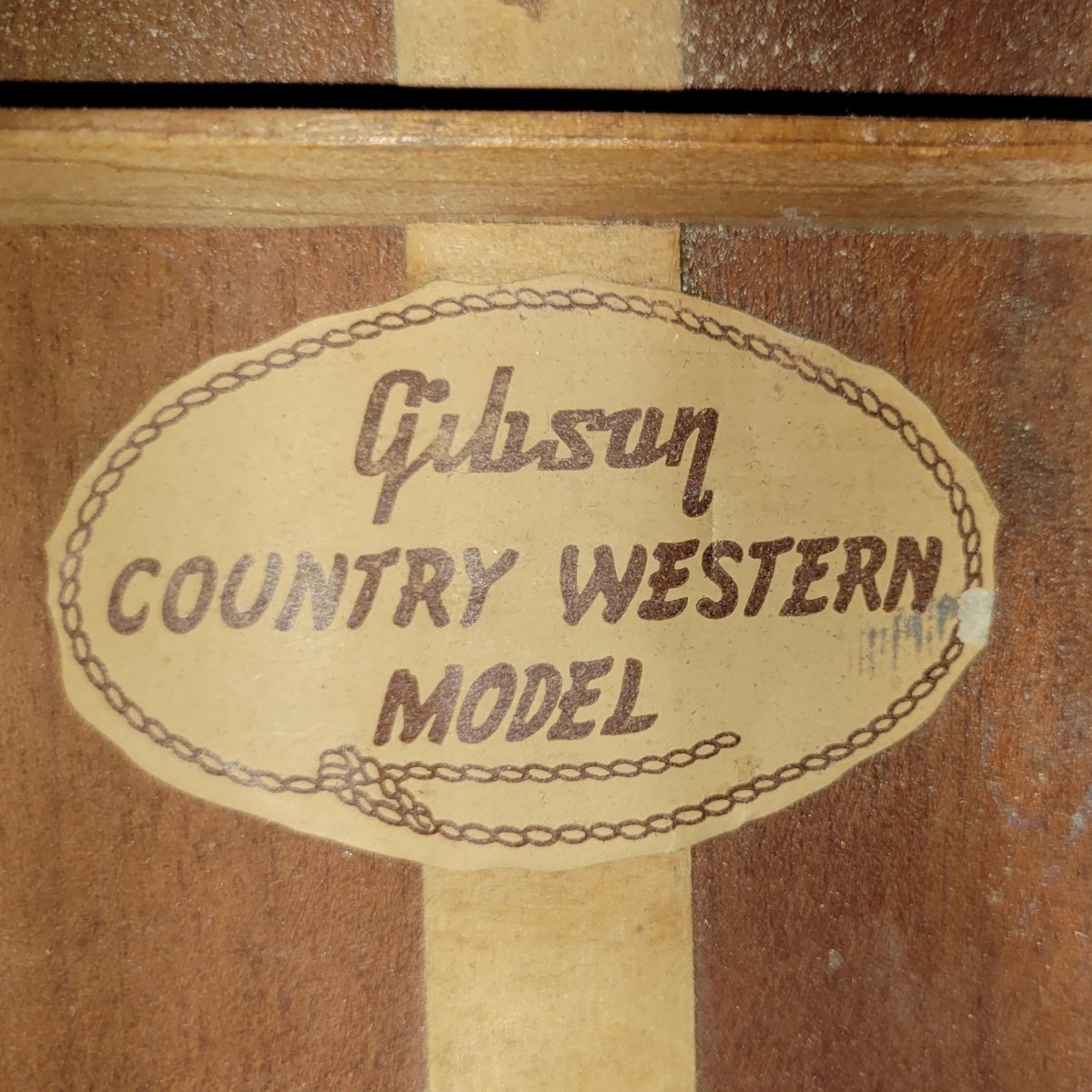 SOLD - Gibson 1955 Country Western SJN Natural Slope Shoulder Serviced - Mahar's Vintage Guitars