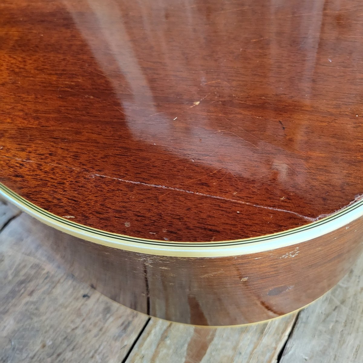 SOLD - Gibson 1955 Country Western SJN Natural Slope Shoulder Serviced - Mahar's Vintage Guitars