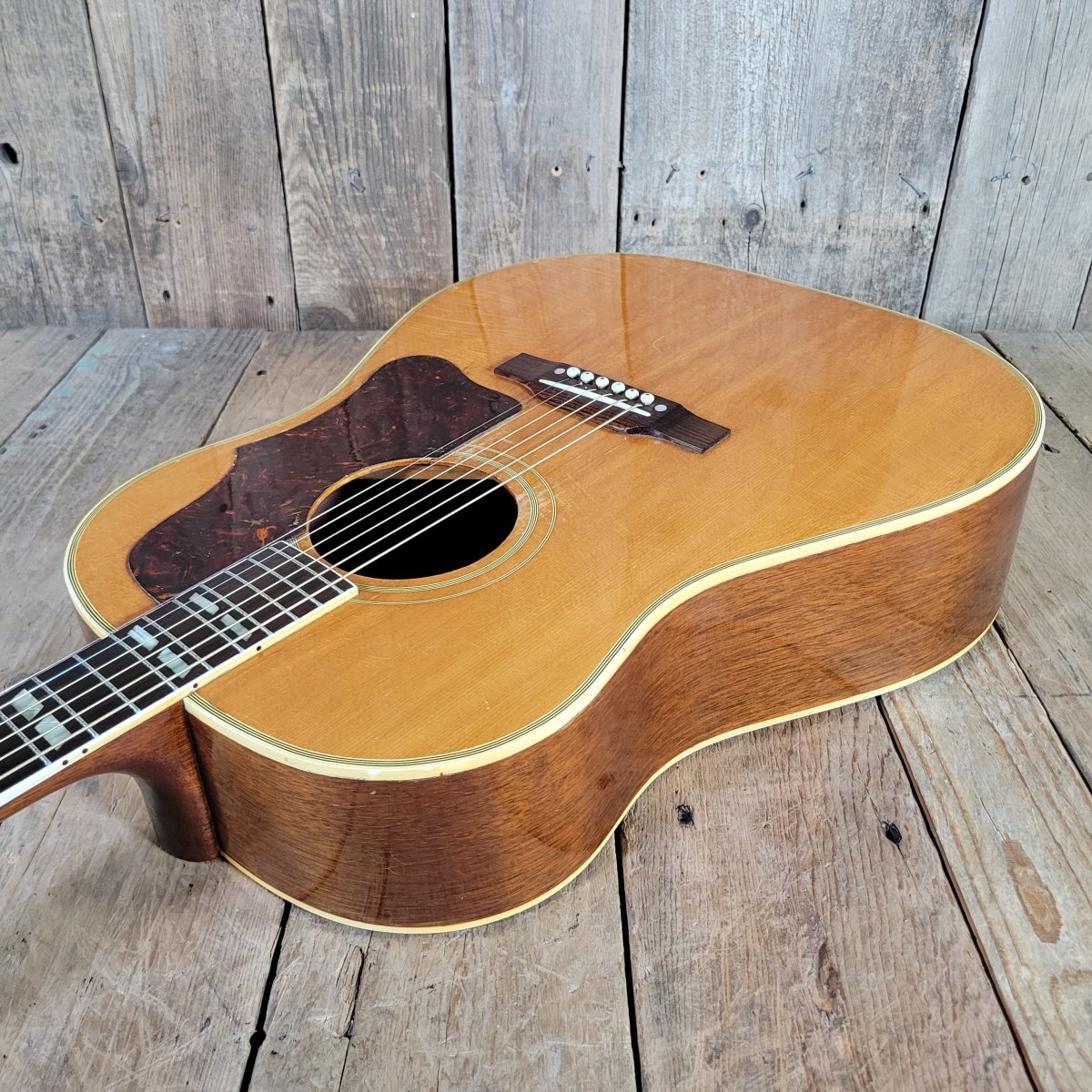 SOLD - Gibson 1955 Country Western SJN Natural Slope Shoulder Serviced - Mahar's Vintage Guitars