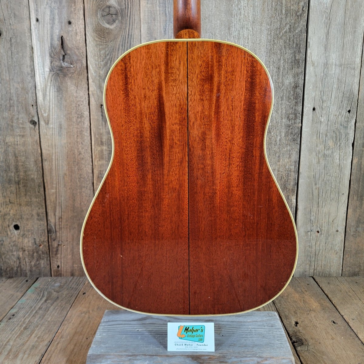 SOLD - Gibson 1955 Country Western SJN Natural Slope Shoulder Serviced - Mahar's Vintage Guitars