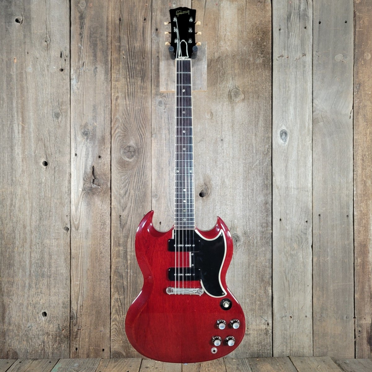 SOLD - Gibson 1964 SG Special – Vintage Cherry, Dual P - 90 Pickups & Stopbar Tailpiece - Mahar's Vintage Guitars
