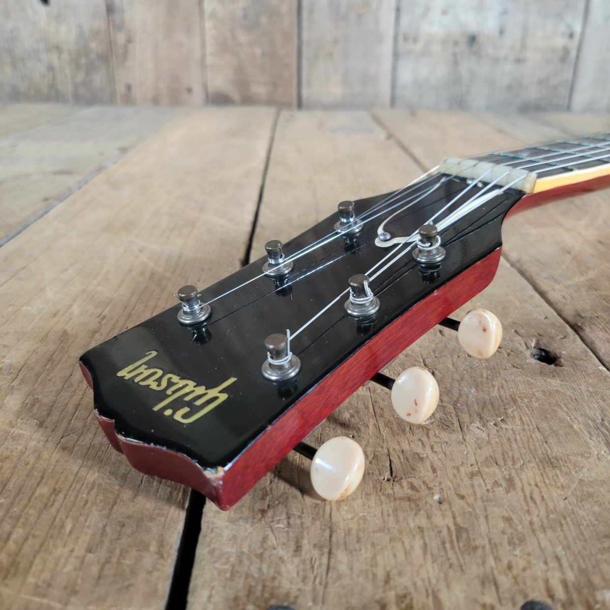 SOLD - Gibson 1964 SG Special – Vintage Cherry, Dual P - 90 Pickups & Stopbar Tailpiece - Mahar's Vintage Guitars