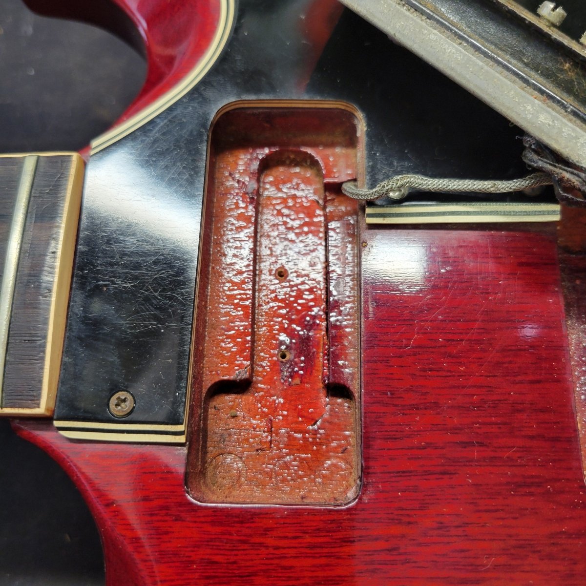 SOLD - Gibson 1964 SG Special – Vintage Cherry, Dual P - 90 Pickups & Stopbar Tailpiece - Mahar's Vintage Guitars