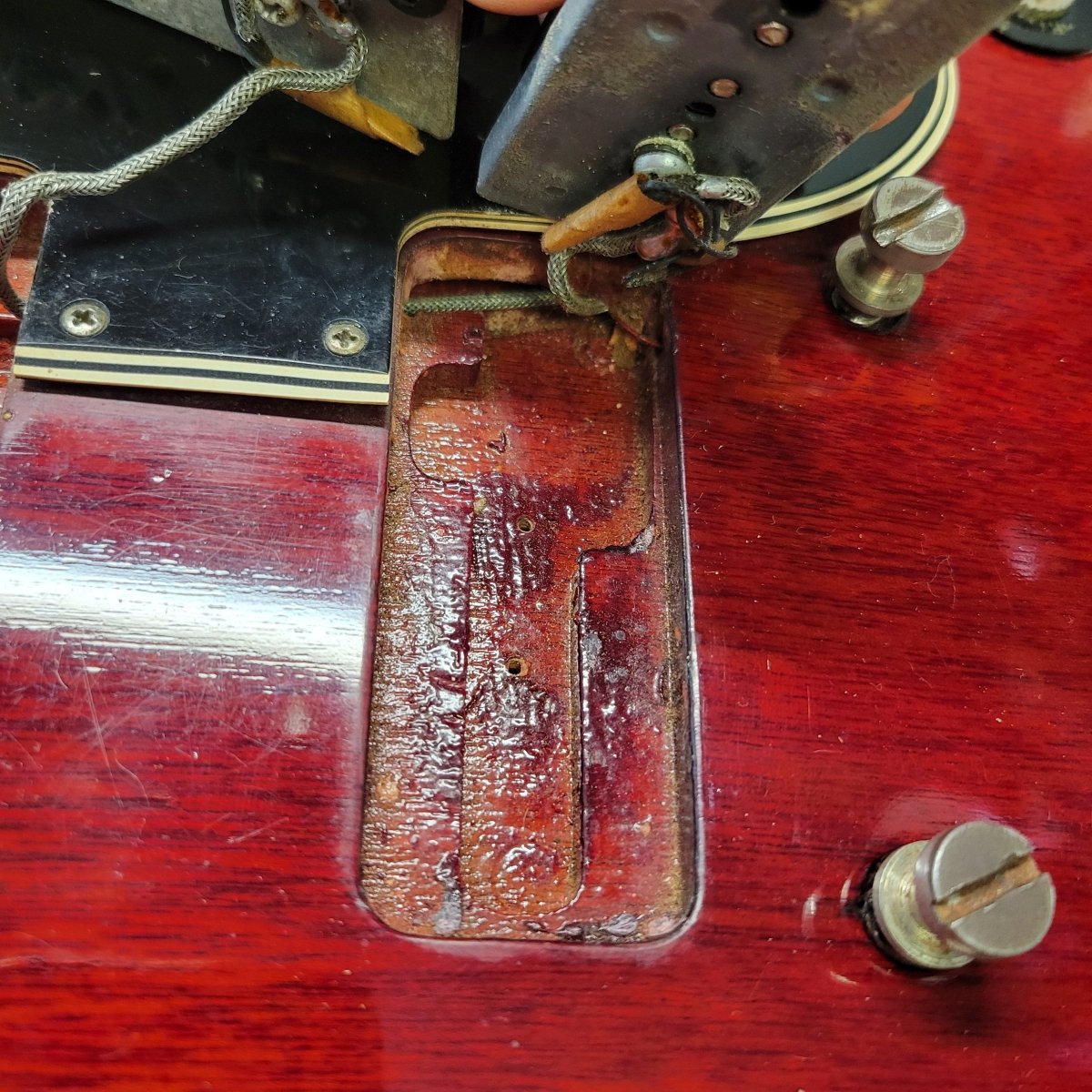 SOLD - Gibson 1964 SG Special – Vintage Cherry, Dual P - 90 Pickups & Stopbar Tailpiece - Mahar's Vintage Guitars
