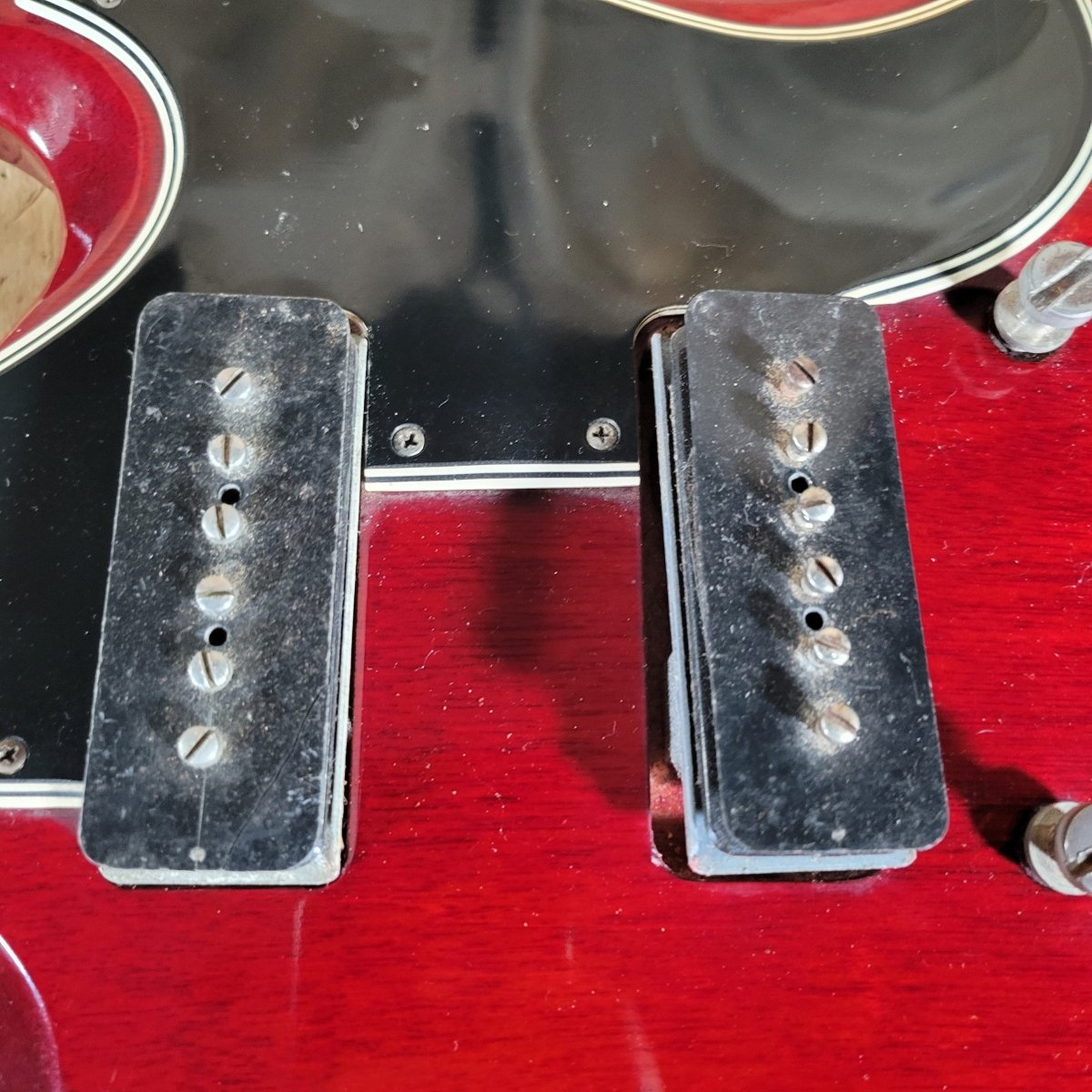 SOLD - Gibson 1964 SG Special – Vintage Cherry, Dual P - 90 Pickups & Stopbar Tailpiece - Mahar's Vintage Guitars