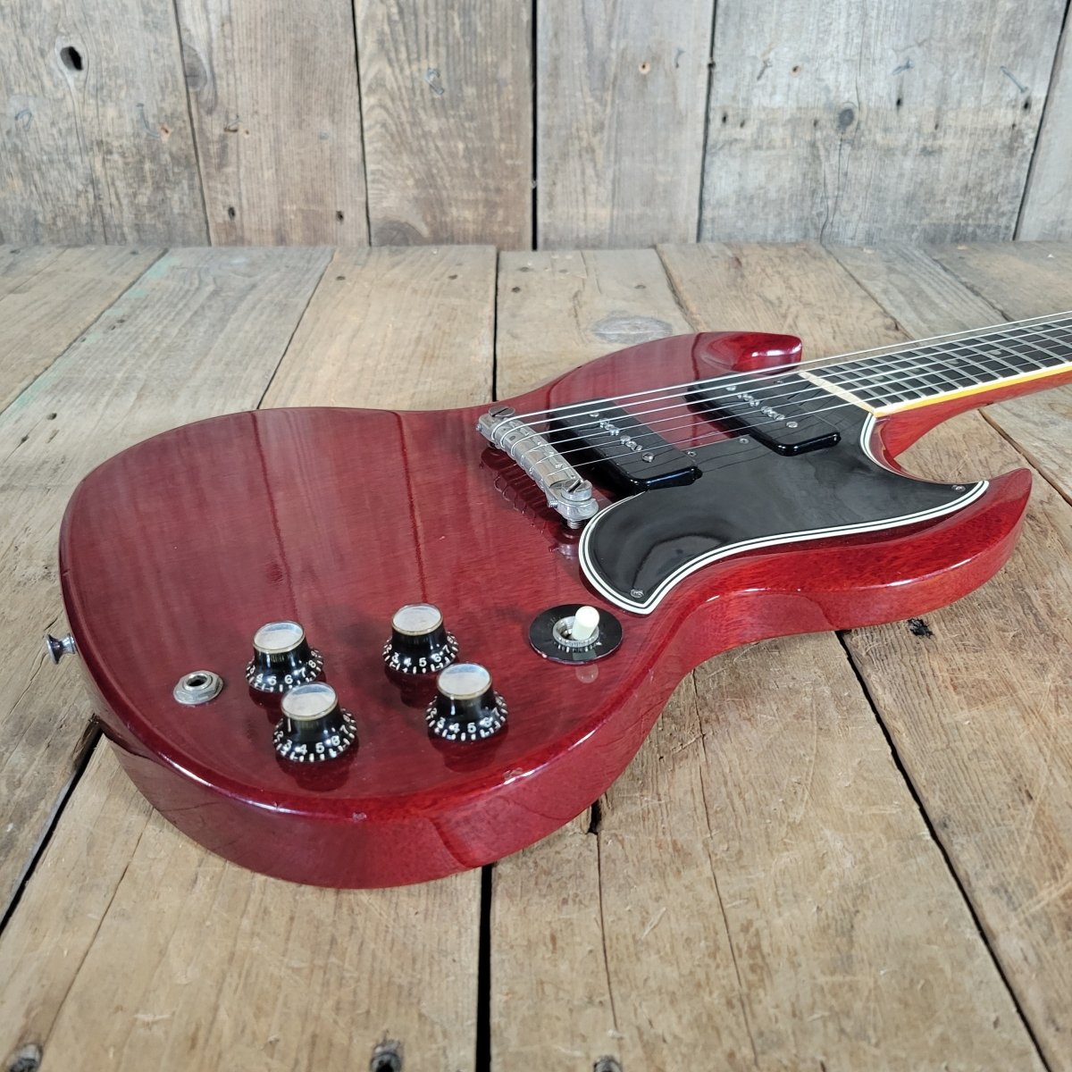 SOLD - Gibson 1964 SG Special – Vintage Cherry, Dual P - 90 Pickups & Stopbar Tailpiece - Mahar's Vintage Guitars